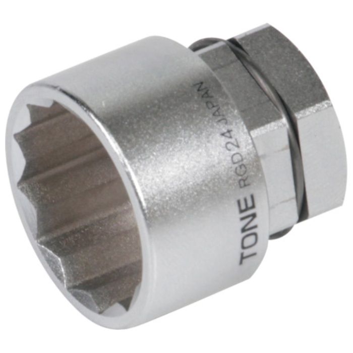 TONE　ソケット(12角・めがね用)　対辺寸法24mm　全長32mm
