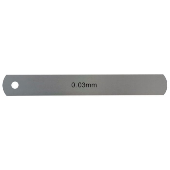 SK　スキマゲージ　シクネスゲージ　リーフ　100mm　厚さ0.03mm