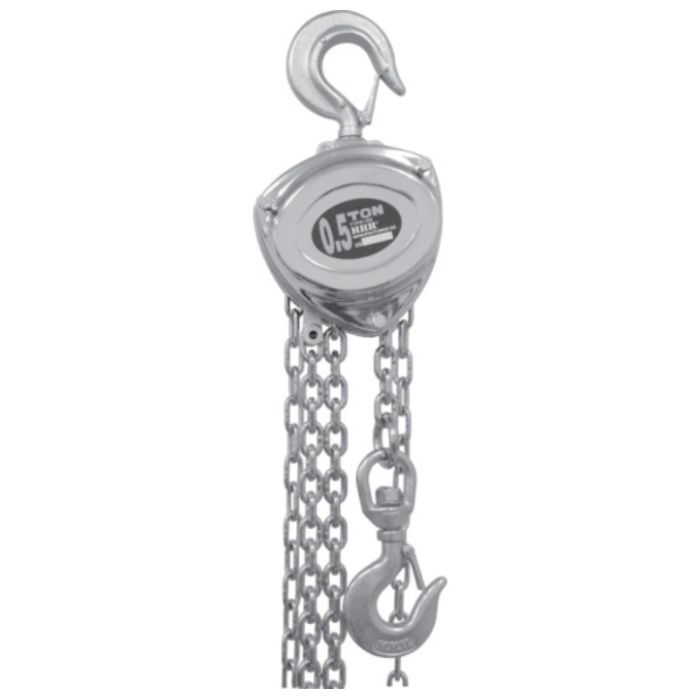 HHH　ステンレスチェーン　チェーンブロック0.5tX2.5m