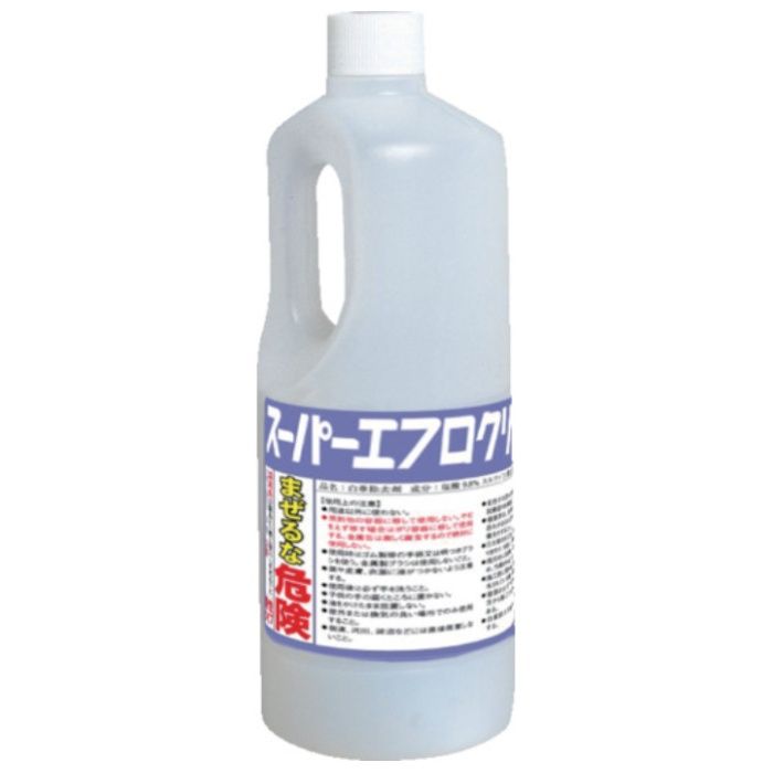 ヤブ原産業　強力白華除去剤　スーパーエフロクリーン　1L