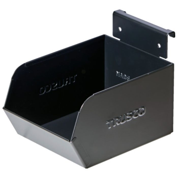TRUSCO　パンチングパネル用スチールコンテナ　小　ブラック
