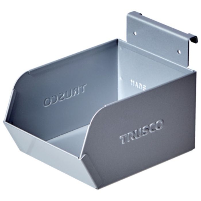 TRUSCO　パンチングパネル用スチールコンテナ　小　シルバー