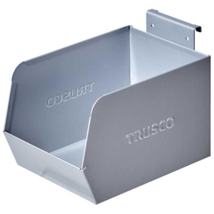 TRUSCO　パンチングパネル用スチールコンテナ　大　シルバー