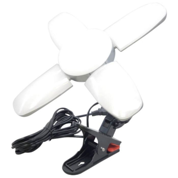 WING　ACE　LED電球付クリップランプ　スーパールミネX50CL