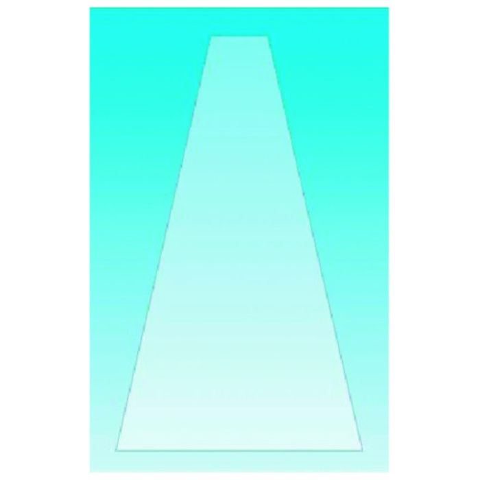 つくし　三角コーンカバー(透明タイプ)無地
