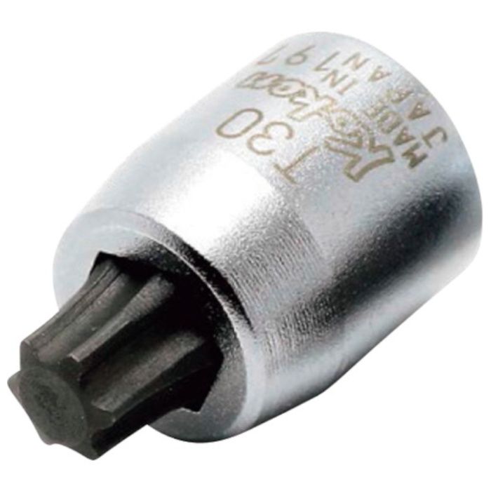 Ko-ken　1/4”(6.35mm)SQ.　トルクスビットソケット全長19.5mmT30