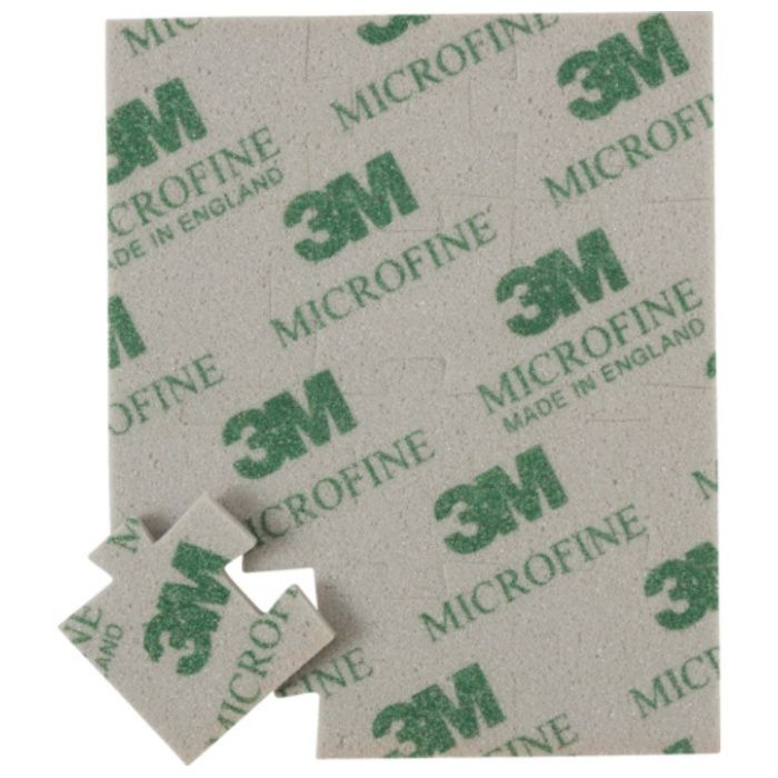 3M　ジグソーパズル型スポンジ研磨材　超極細目　(1枚=1PK)