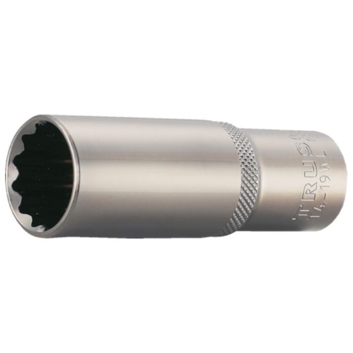 TRUSCO　【売切廃番】ディープソケット　12角タイプ　差込角12.7　対辺14mm