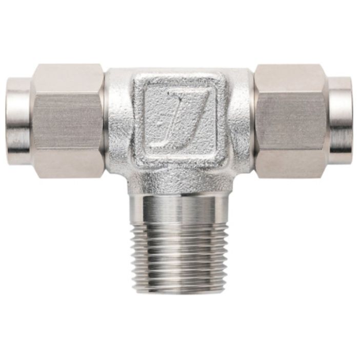 潤工社　ステンレス継手　テー　6x4mm　　PT1/4