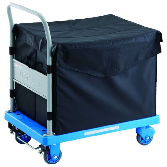 TRUSCO　樹脂台車　グランカートサイレント　CHBAハンドトラックボックス付　900X605