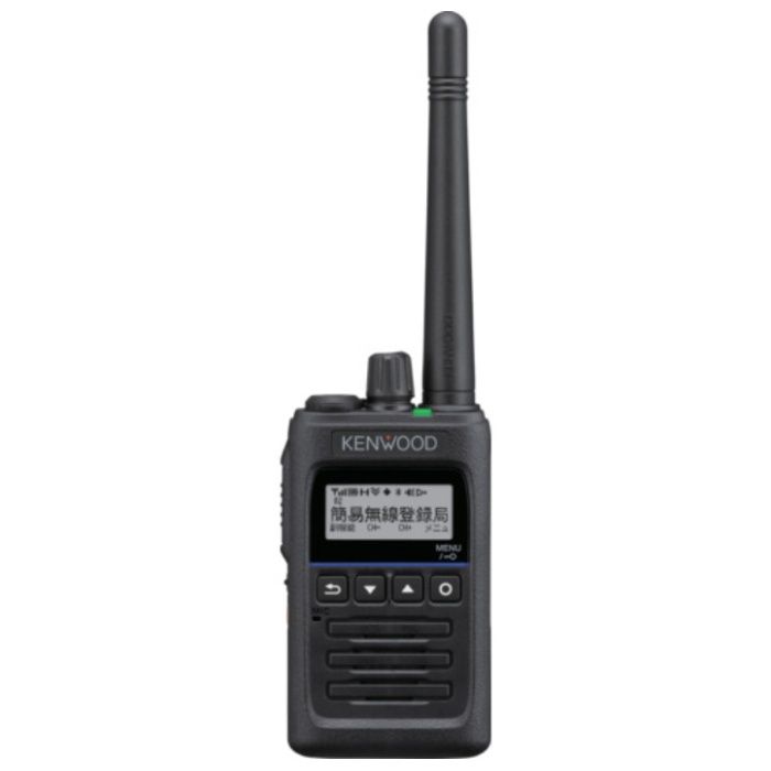 KENWOOD　ハイパワーデジタルトランシーバー　黒
