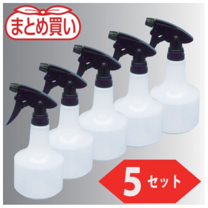 TRUSCO　まとめ買い　エコノミースプレーガン　500ml　5個セット