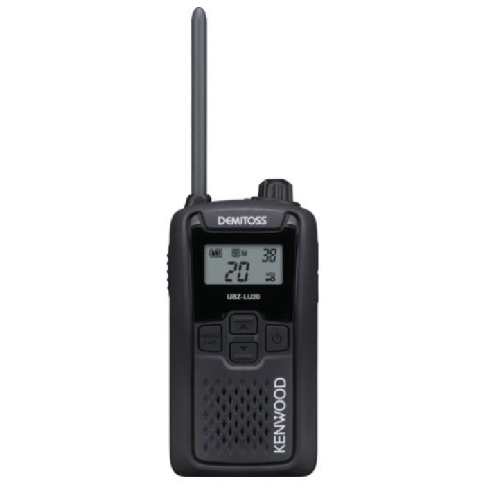 KENWOOD　特定小電力トランシーバー(交互通話)　DEMITOSS　ブラック