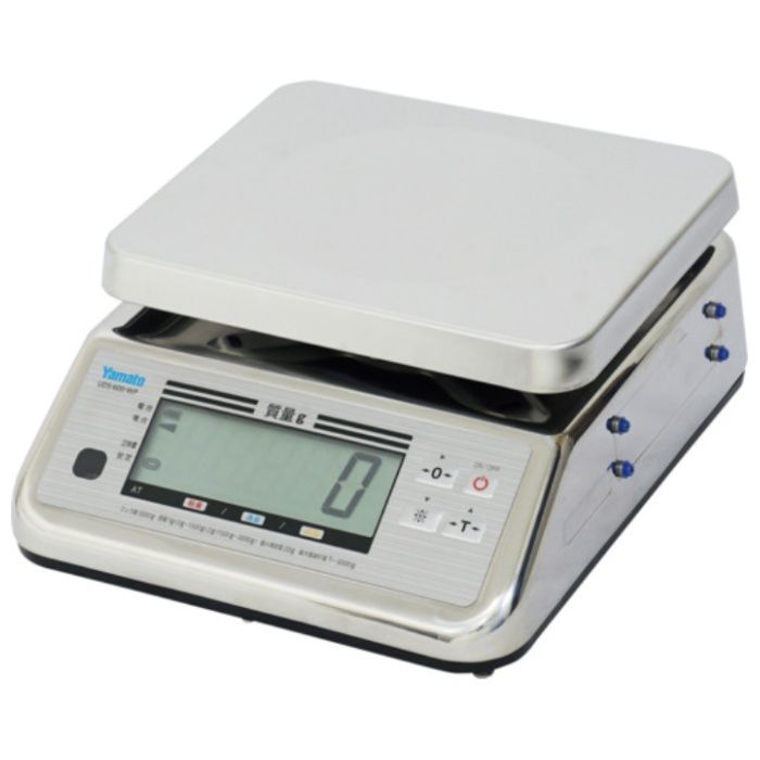 YAMATO　【販売時届出必要】(検定品)　完全防水型デジタル上皿はかり　UDS-600-WPK-3(4区5区)