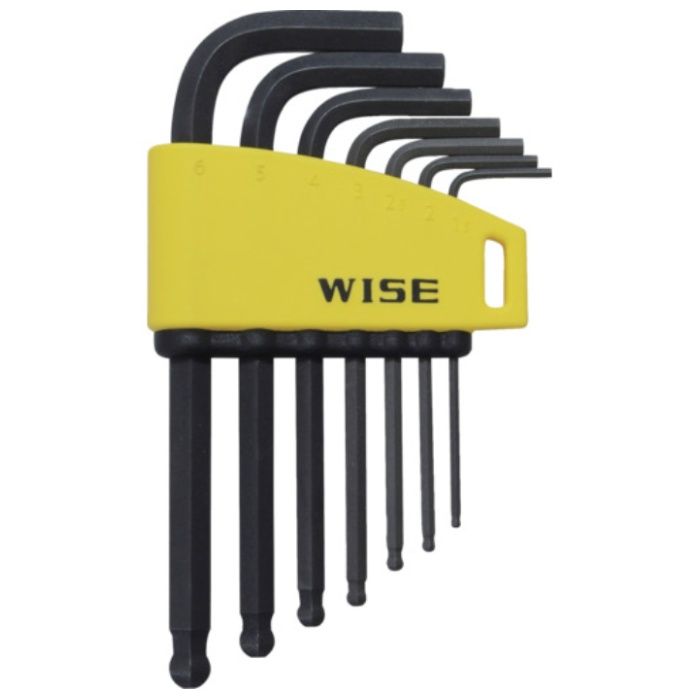 WISE　ボールポイント　黒染め7本セット(ショート)