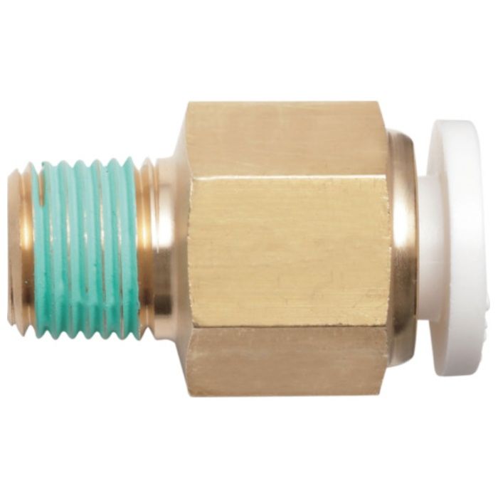 潤工社　ワンタッチ継手Wシリーズ　ニップル　12mm　　PT1/4