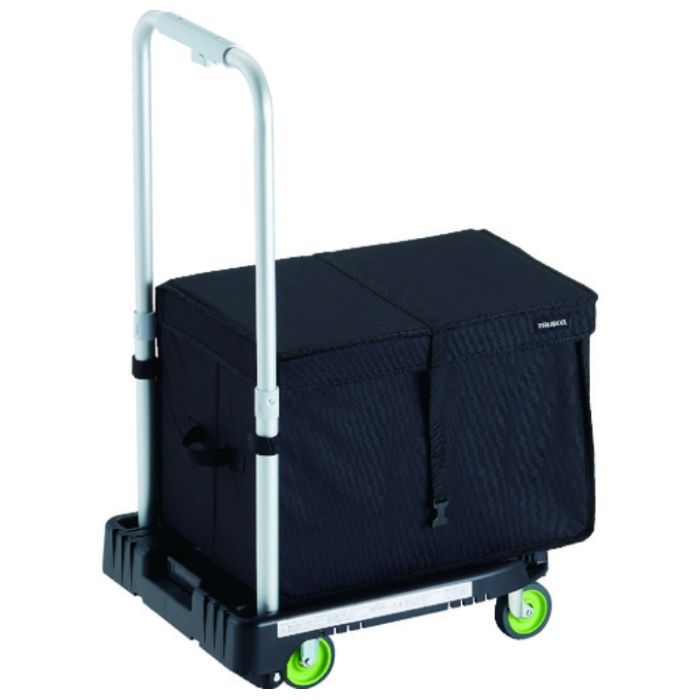 TRUSCO　樹脂台車　カルティオミニ　weego　省音車輪　ブラック　THB付