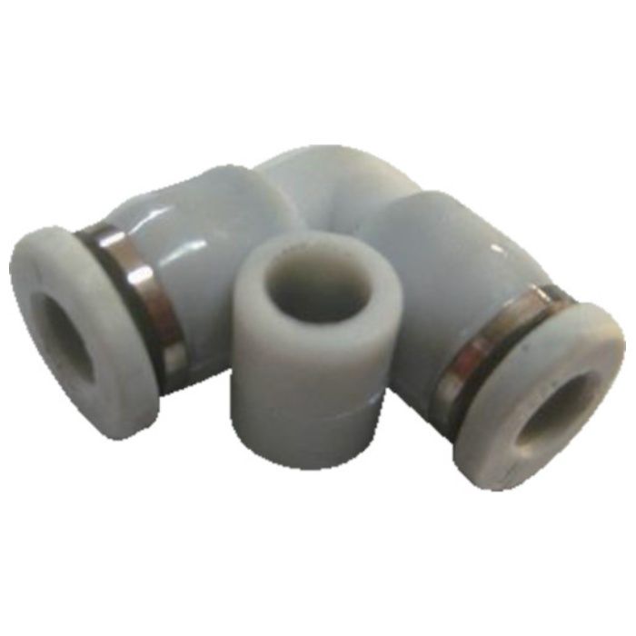 CONVUM　チューブ継手　ユニオン　エルボ　適合チューブ外径D:4×4mm