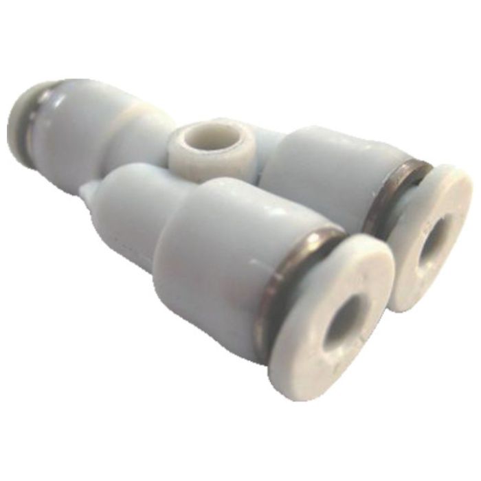 CONVUM　チューブ継手　ユニオン　ワイ　適合チューブ外径D:4×4×4mm