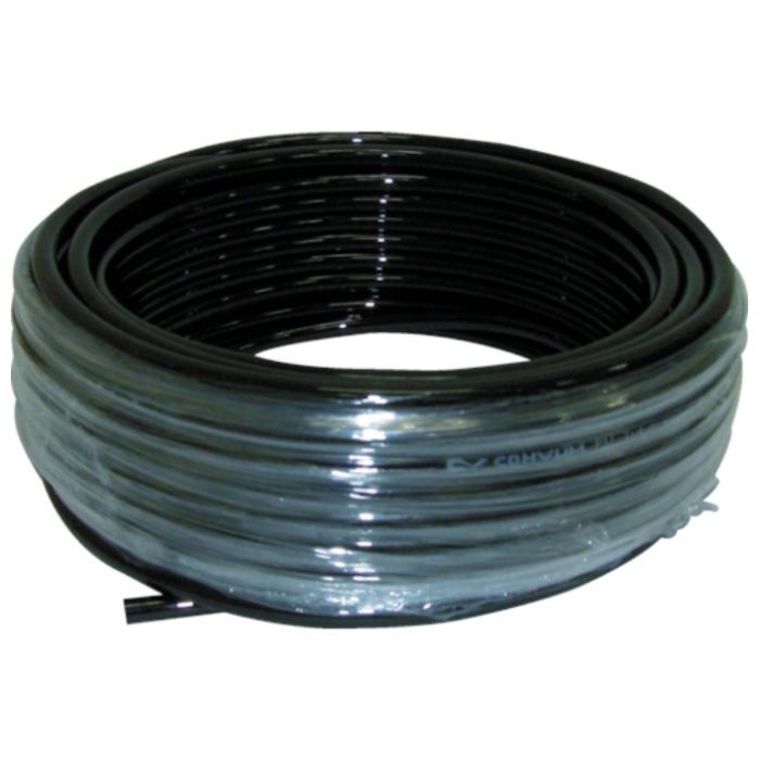 CONVUM　チューブ　4MMX2.5MM　20M　黒色