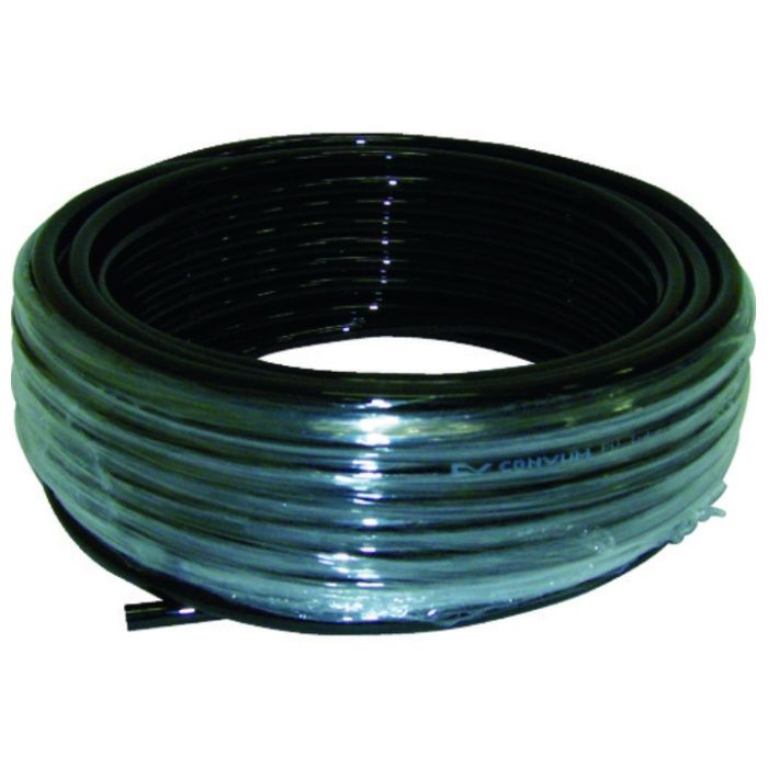 CONVUM　チューブ　6MMX4.0MM　20M　黒色