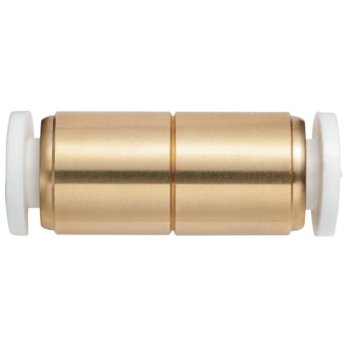 潤工社　ワンタッチ継手Wシリーズ　ユニオン(黄銅)　12mm