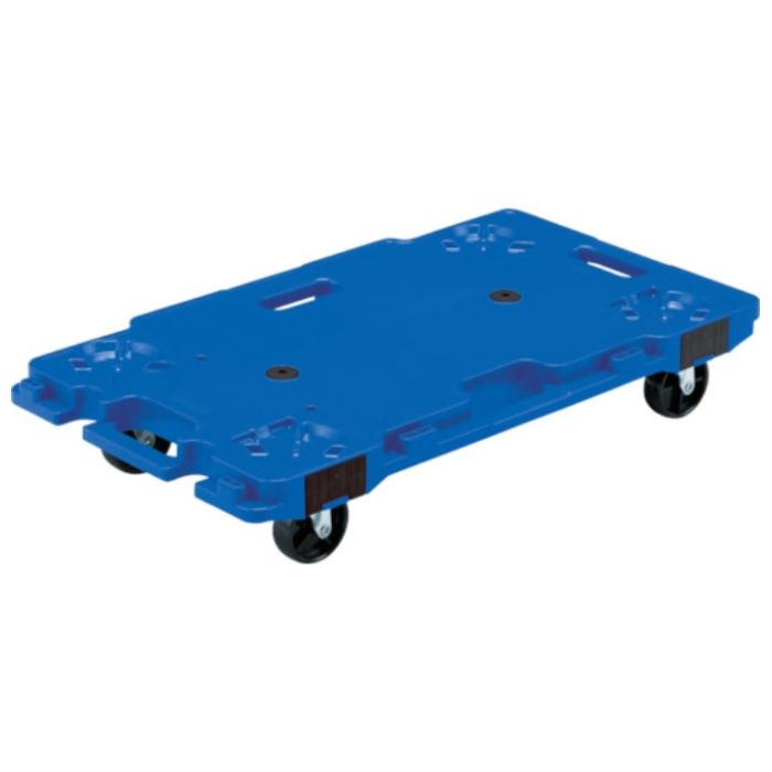 サンコー　樹脂製平台車　802462　サンキャリー6839　ブルー