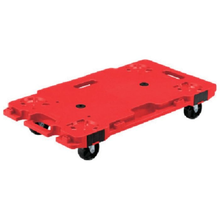 サンコー　樹脂製平台車　802462　サンキャリー6839　レッド