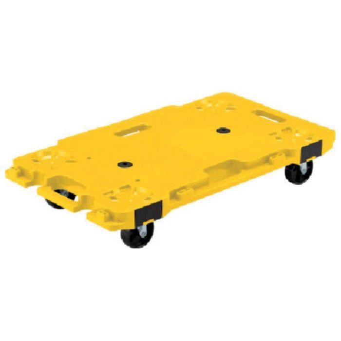 サンコー　樹脂製平台車　802462　サンキャリー6839　イエロー